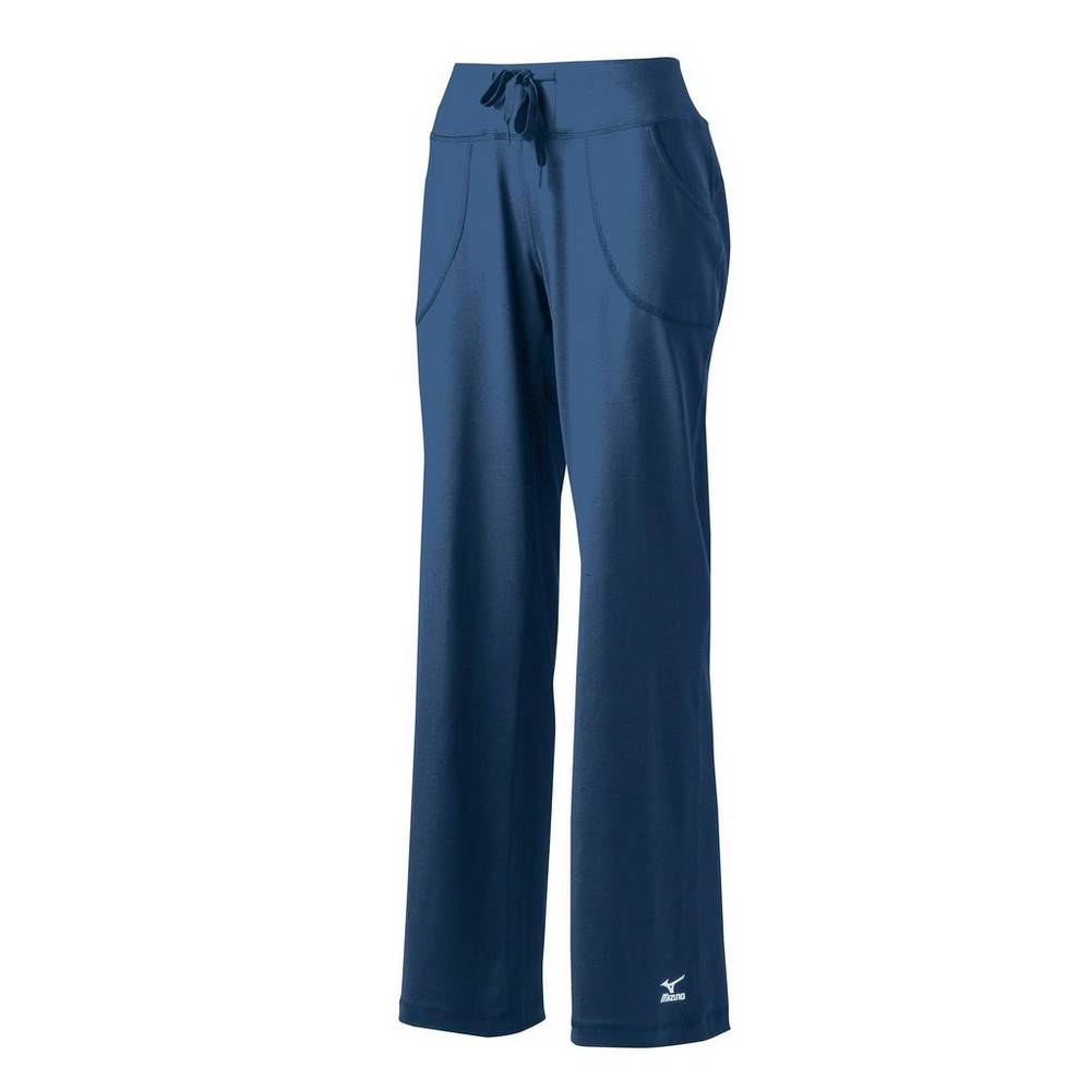 Damske Tepláky Mizuno Straight Volejbalove Námornícka Modrá Vypredaj PNXS18690